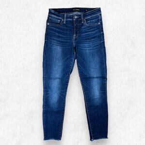 Lucky Brand Jeans Ava Crop Women's Size 4/27‎ Blue Stretch Denim